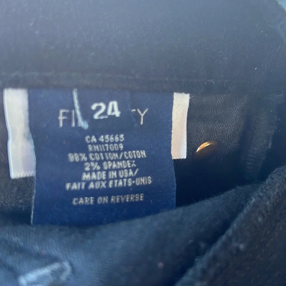 Fidelity Gwen Velveteen Ankle Skinny Jeans FIDELITY DENIM black velour - Picture 3 of 6